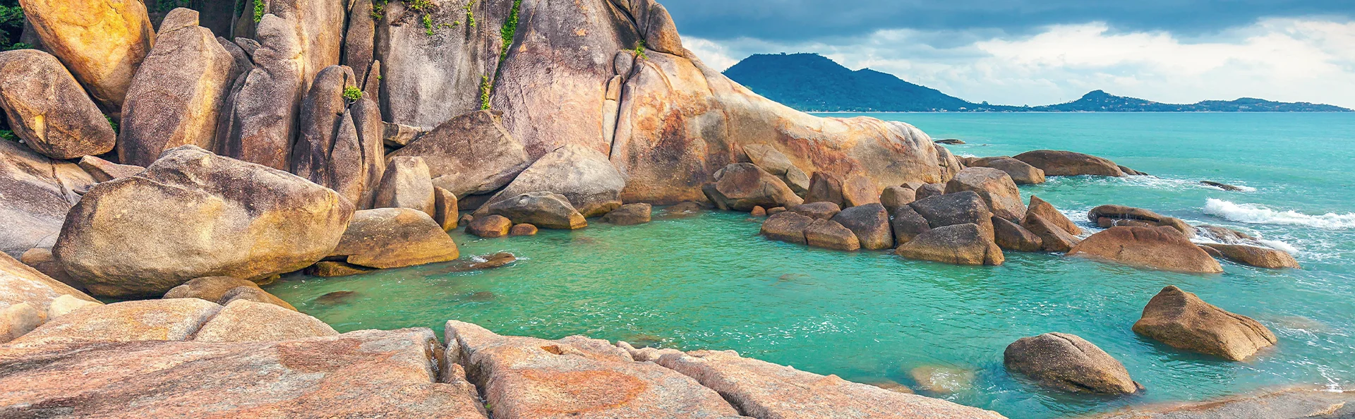 Hin Ta og Hin Yai-klipperne på Koh Samui, Thailand