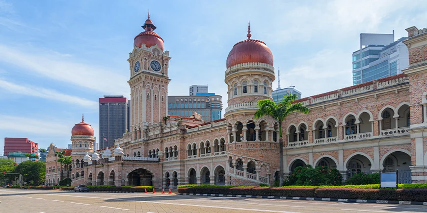  Sultan Abdul Samad Building ved Merdeka Square i Kuala Lumpur