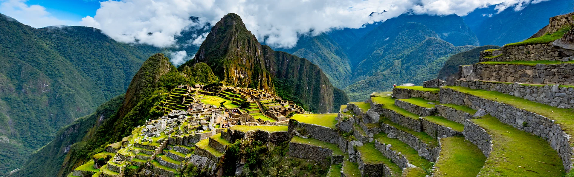 Udsigt over Machu Picchu