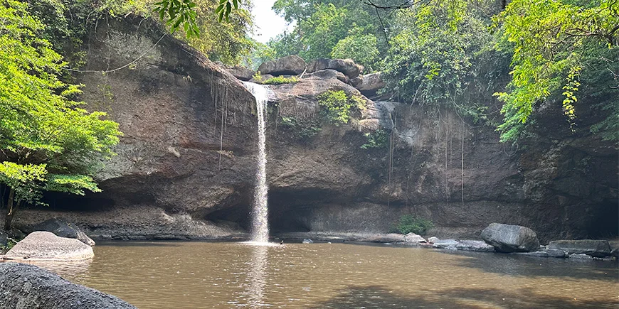 Vandfald i Khao Yai Nationalpark
