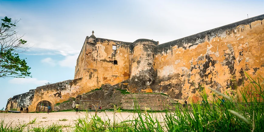 Fort Jesus i Mombasa i Kenya